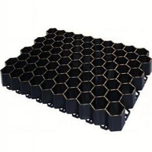 Решетка газонная Gidrolica Eco Standart РГ-70.40.3,2 - пластиковая черная в Москва